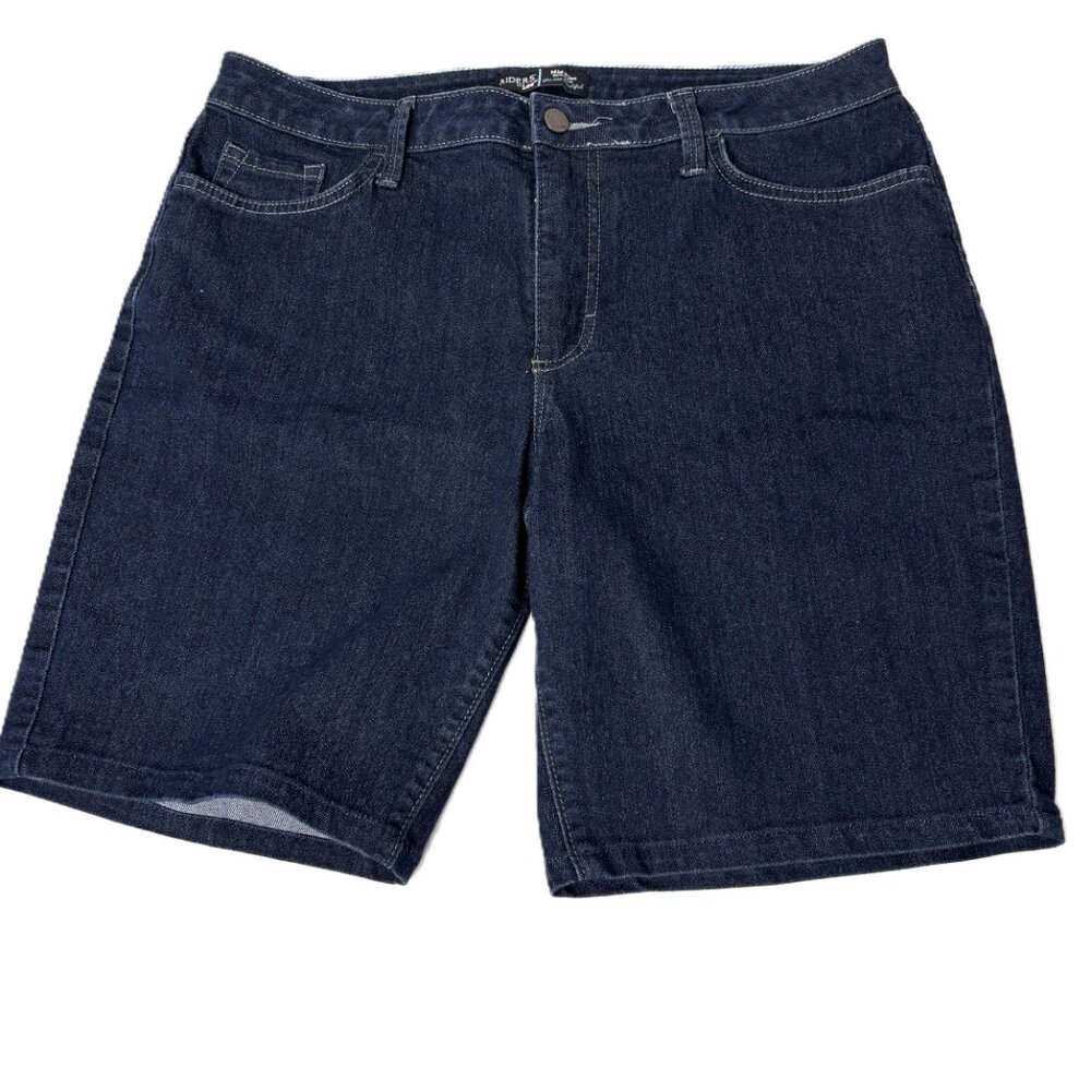 Riders by Lee Mid Rise Bermuda Jean Shorts - Picture 2 of 8